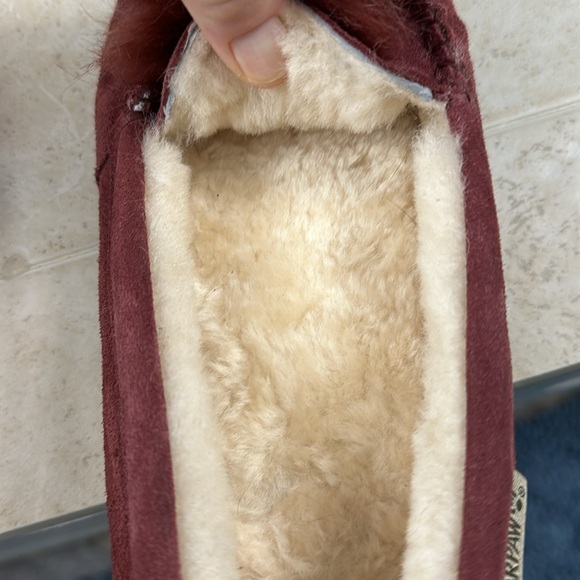 BearPaw Suede Sheepskin Moccasin - Picture 5 of 7